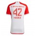 Günstige Bayern Munich Jamal Musiala #42 Heim Fussballtrikot 2023-24 Kurzarm